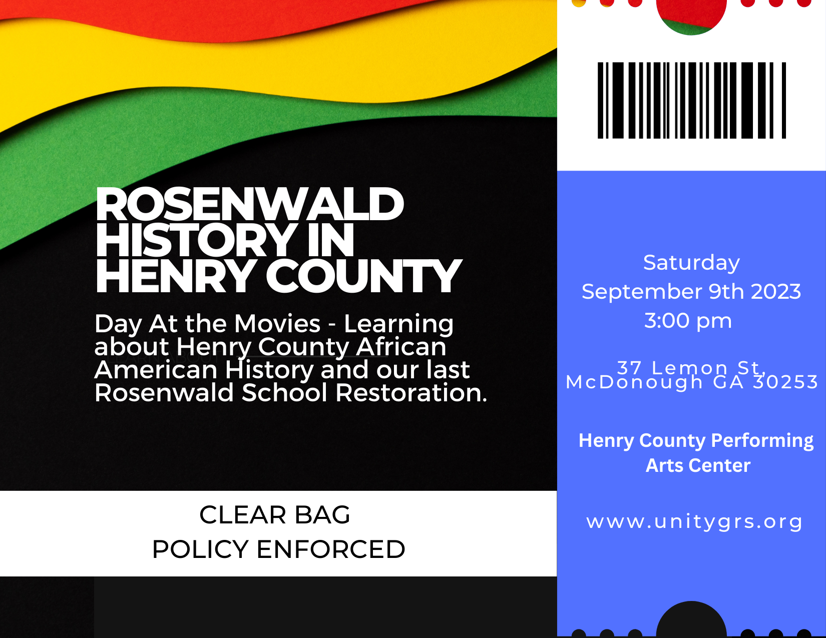 Henry County Arts & Culture Alliance - Learn About Rosenwald Schools in Henry County.